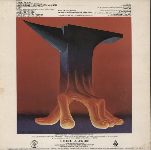 Jimmy Smith (Jazz Organ) Blacksmith vinyl LP album (LP record) UK IMYLPBL456599