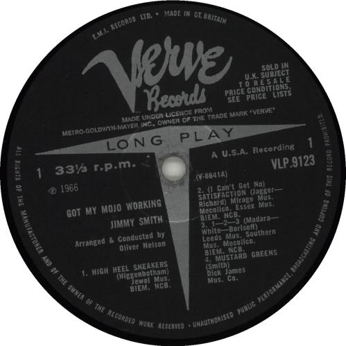 Jimmy Smith (Jazz Organ) Got My Mojo Workin' vinyl LP album (LP record) UK IMYLPGO450009