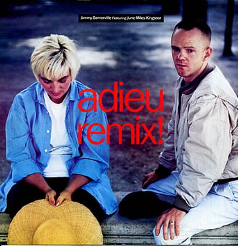 Jimmy Somerville Adieu + Remix 12" vinyl single (12 inch record / Maxi-single) UK SVL12AD290729