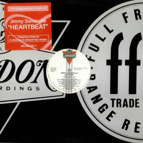 Jimmy Somerville Heartbeat 12" vinyl single (12 inch record / Maxi-single) US SVL12HE60184
