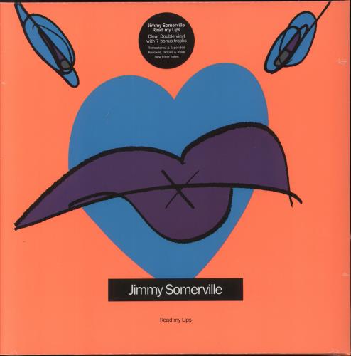 Jimmy Somerville Read My Lips - Clear Vinyl - Sealed 2-LP vinyl record set (Double LP Album) UK SVL2LRE823236
