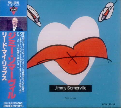 Jimmy Somerville Read My Lips CD album (CDLP) Japanese SVLCDRE545122
