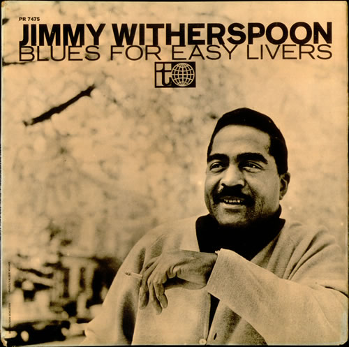 Jimmy Witherspoon Blues For Easy Livers vinyl LP album (LP record) UK YWILPBL210180