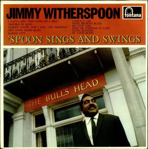 Jimmy Witherspoon 'Spoon Sings And Swings vinyl LP album (LP record) UK YWILPSP530101