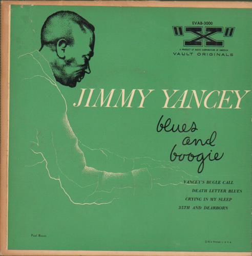 Jimmy Yancey Blues And Boogie 7" vinyl single (7 inch record / 45) UK JYA07BL666020