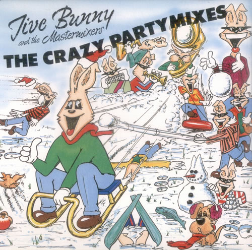 Jive Bunny The Crazy Party Mixes CD single (CD5 / 5") UK JVEC5TH500991