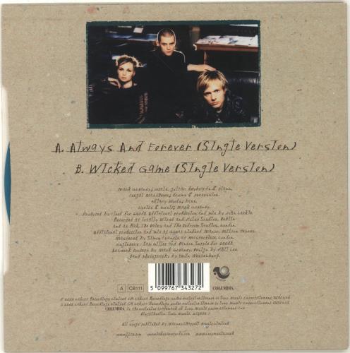 JJ72 Always And Forever 7" vinyl single (7 inch record / 45) UK JJ707AL235082