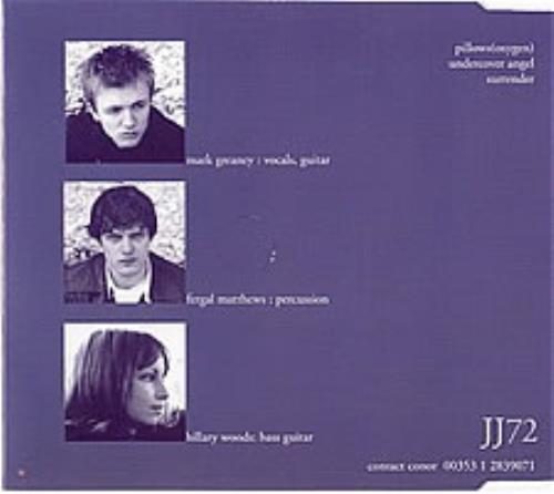 JJ72 Pillows CD single (CD5 / 5") UK JJ7C5PI181786