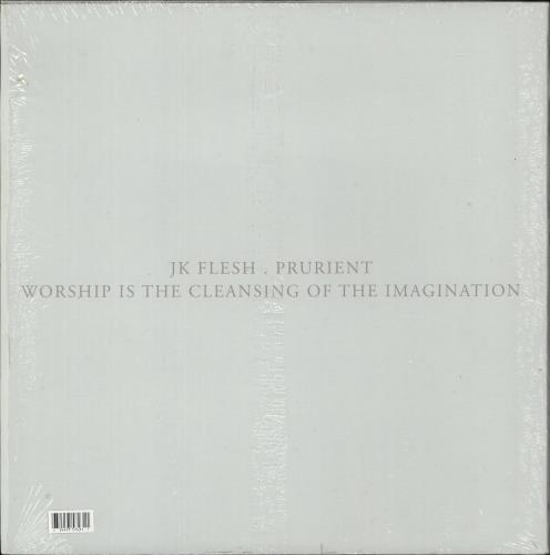 JK Flesh Worship Is The Cleansing Of The Imagination - Grey Vinyl vinyl LP album (LP record) US 84ILPWO865430