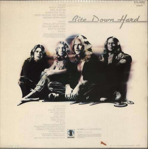 Jo Jo Gunne Bite Down Hard vinyl LP album (LP record) UK JJGLPBI186411