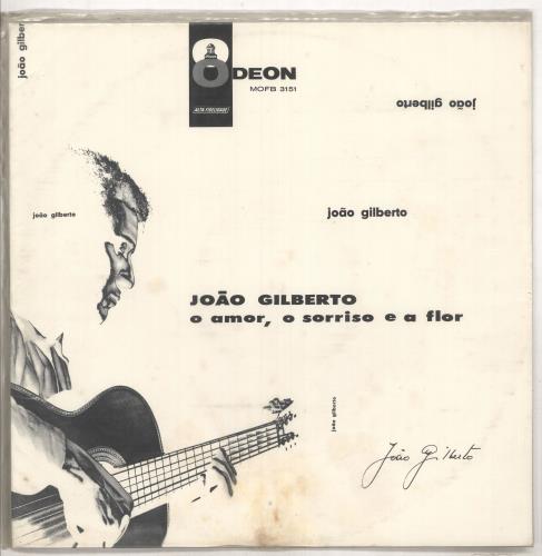Jo�o Gilberto O Amor, O Sorriso E A Flor vinyl LP album (LP record) Brazilian JLULPOA735711