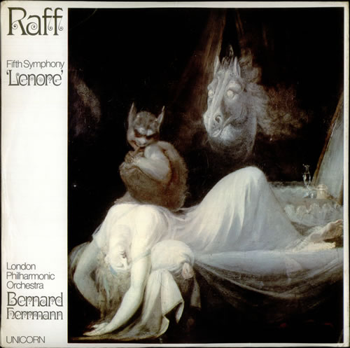 Joachim Raff Fifth Symphony 'Lenore' - Test Pressing 2-LP vinyl record set (Double LP Album) UK J6A2LFI536821