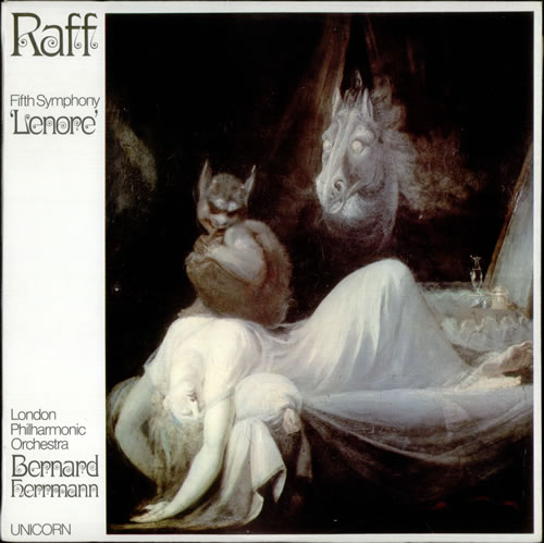 Joachim Raff Fifth Symphony 'Lenore' vinyl LP album (LP record) UK J6ALPFI536819