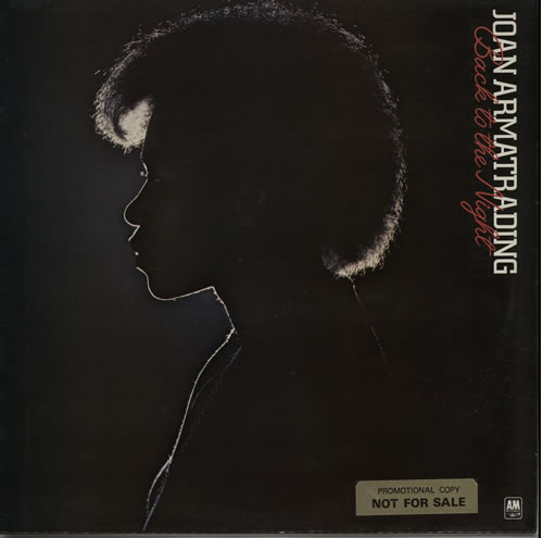 Joan Armatrading Back To The Night - Promo Stamped vinyl LP album (LP record) UK ARMLPBA635845