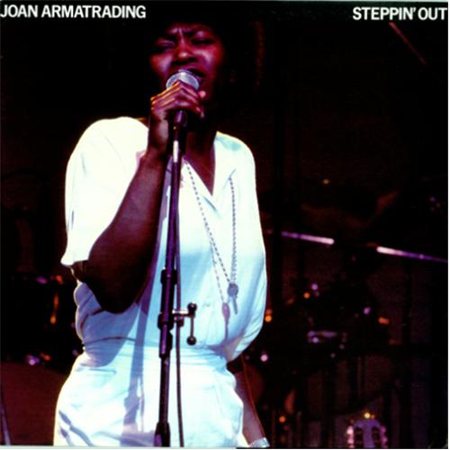 Joan Armatrading Steppin' Out vinyl LP album (LP record) Australian ARMLPST422740