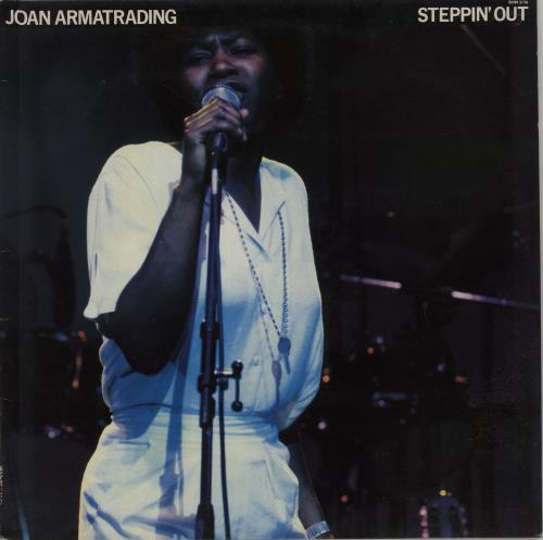 Joan Armatrading Steppin' Out vinyl LP album (LP record) UK ARMLPST658627