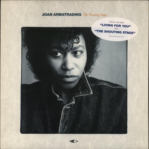 Joan Armatrading The Shouting Stage vinyl LP album (LP record) US ARMLPTH862036
