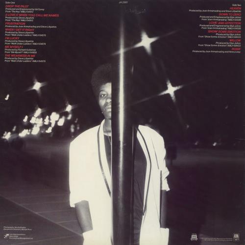 Joan Armatrading Track Record - Hype Stickered Sleeve + Merch Insert vinyl LP album (LP record) UK ARMLPTR803429