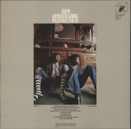 Joan Armatrading Whatever's For Us - 1st - Gatefold vinyl LP album (LP record) UK ARMLPWH888105