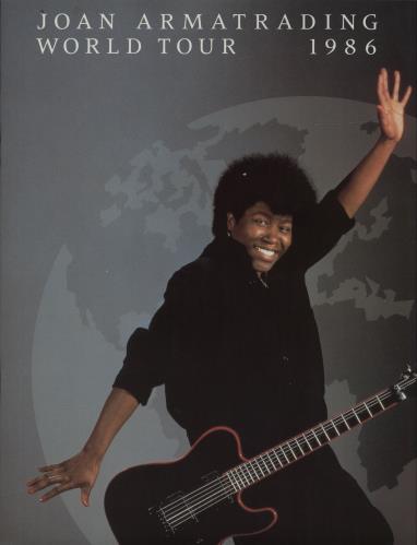 Joan Armatrading World Tour 1986 tour programme UK ARMTRWO679466