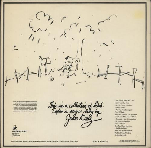 Joan Baez Any Day Now 2-LP vinyl record set (Double LP Album) UK JBZ2LAN875030