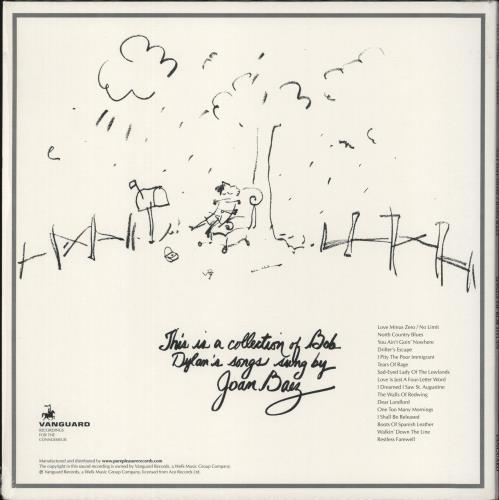 Joan Baez Any Day Now 2-LP vinyl record set (Double LP Album) UK JBZ2LAN879794