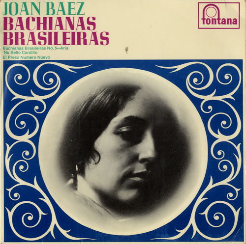 Joan Baez Bachianas Brazileiras EP 7" vinyl single (7 inch record / 45) UK JBZ07BA578653