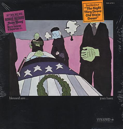 Joan Baez Blessed Are... + Bonus 7" - Sealed with Stickers 2-LP vinyl record set (Double LP Album) US JBZ2LBL382531