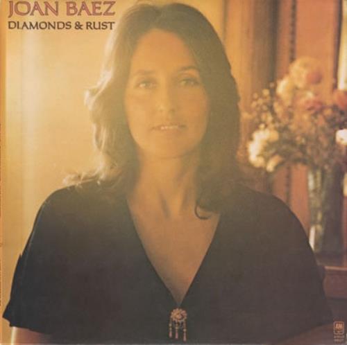 Joan Baez Diamonds & Rust vinyl LP album (LP record) US JBZLPDI385214