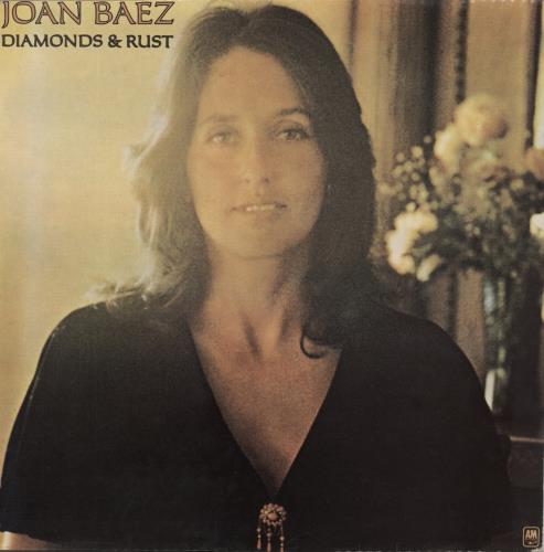 Joan Baez Diamonds & Rust vinyl LP album (LP record) Greek JBZLPDI879476