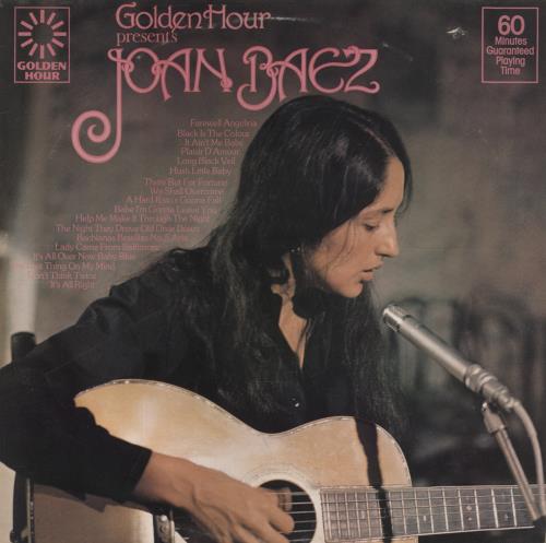 Joan Baez Golden Hour Presents Joan Baez vinyl LP album (LP record) UK JBZLPGO863182