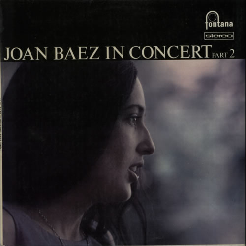 Joan Baez In Concert Part 2 vinyl LP album (LP record) UK JBZLPIN618604