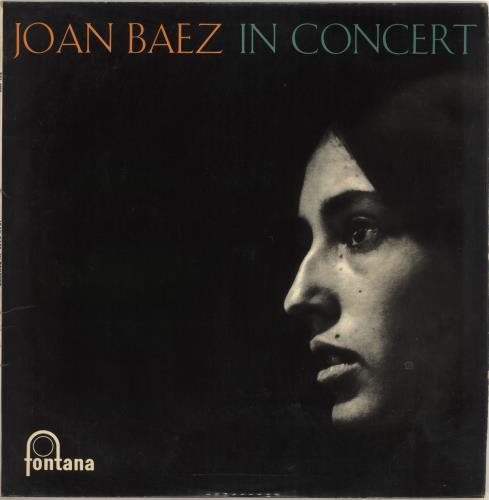 Joan Baez In Concert vinyl LP album (LP record) UK JBZLPIN230928