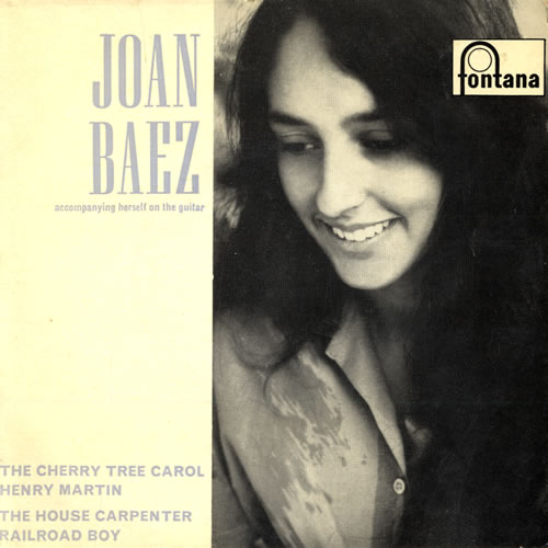 Joan Baez Joan Baez EP 7" vinyl single (7 inch record / 45) UK JBZ07JO562080