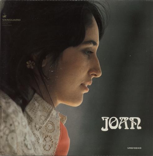 Joan Baez Joan vinyl LP album (LP record) US JBZLPJO522821
