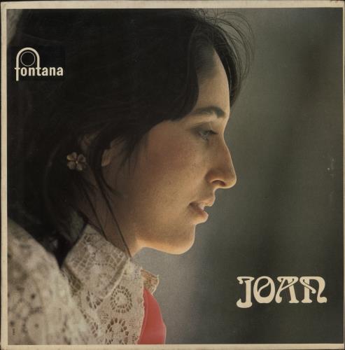 Joan Baez Joan vinyl LP album (LP record) UK JBZLPJO864182