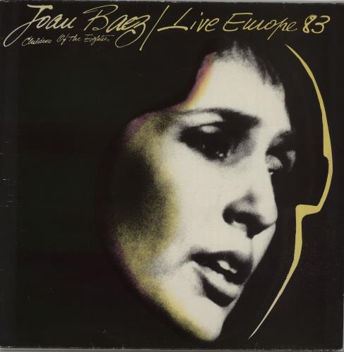 Joan Baez Live Europe 83 - Test Pressing vinyl LP album (LP record) French JBZLPLI660258