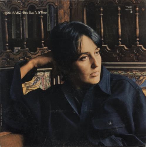 Joan Baez One Day At A Time - EX vinyl LP album (LP record) UK JBZLPON876347