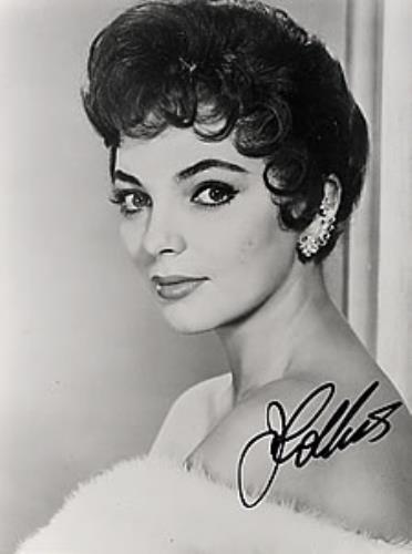 Joan Collins Autographed Early Portrait Photograph photograph UK JC2PHAU260651