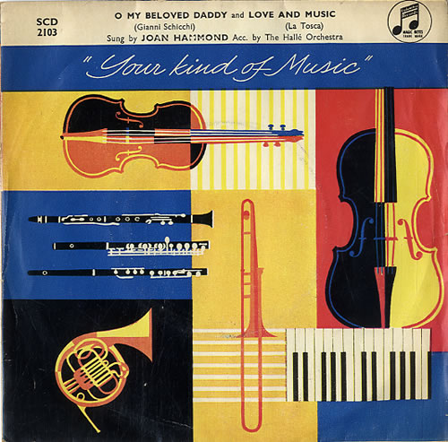 Joan Hammond Your Kind Of Music EP 7" vinyl single (7 inch record / 45) UK KVB07YO592108