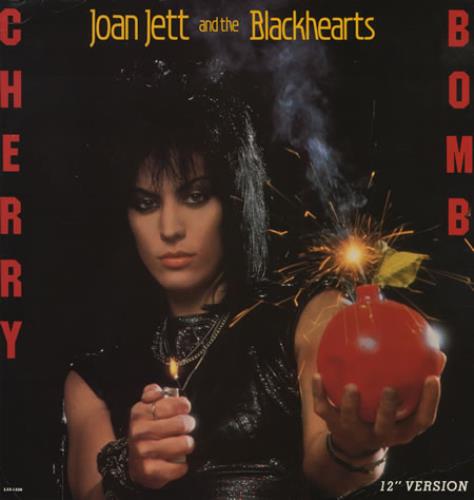 Joan Jett Cherry Bomb - Red Vinyl - EX 12" vinyl single (12 inch record / Maxi-single) US JET12CH401350