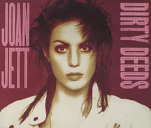 Joan Jett Dirty Deeds CD single (CD5 / 5") UK JETC5DI64502