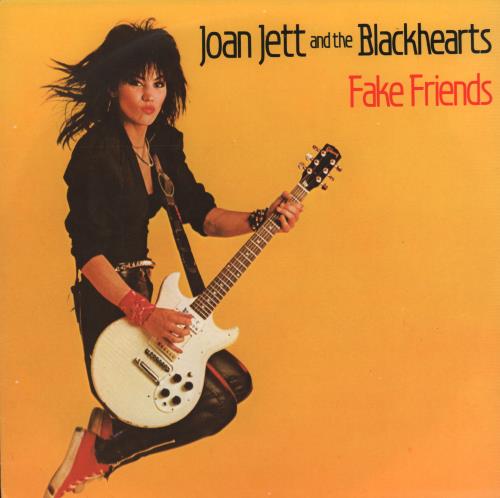 Joan Jett Fake Friends 7" vinyl single (7 inch record / 45) Dutch JET07FA666396