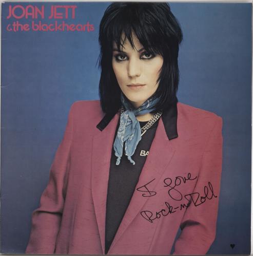 Joan Jett I Love Rock 'N Roll vinyl LP album (LP record) UK JETLPIL335035