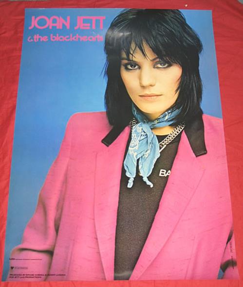 Joan Jett Joan Jett & The Blackhearts poster Japanese JETPOJO351476