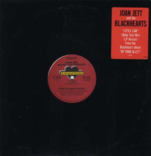 Joan Jett Little Liar 12" vinyl single (12 inch record / Maxi-single) US JET12LI48527