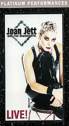 Joan Jett Live! video (VHS or PAL or NTSC) Canadian JETVILI283052