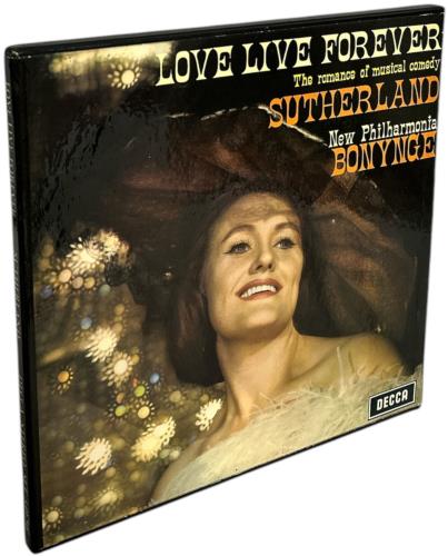 Joan Sutherland Love Live Forever 2-LP vinyl record set (Double LP Album) UK JS62LLO857566