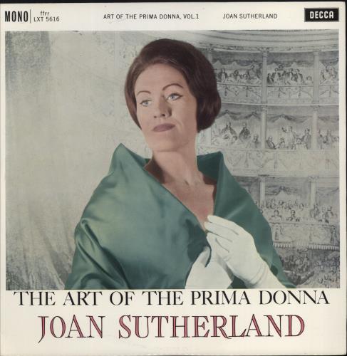 Joan Sutherland The Art Of The Prima Donna Volume 1 vinyl LP album (LP record) UK JS6LPTH769381