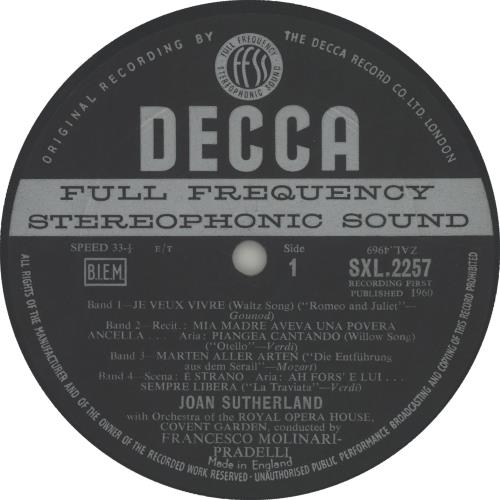 Joan Sutherland The Art Of The Prima Donna Volume 2 - 1st vinyl LP album (LP record) UK JS6LPTH656476